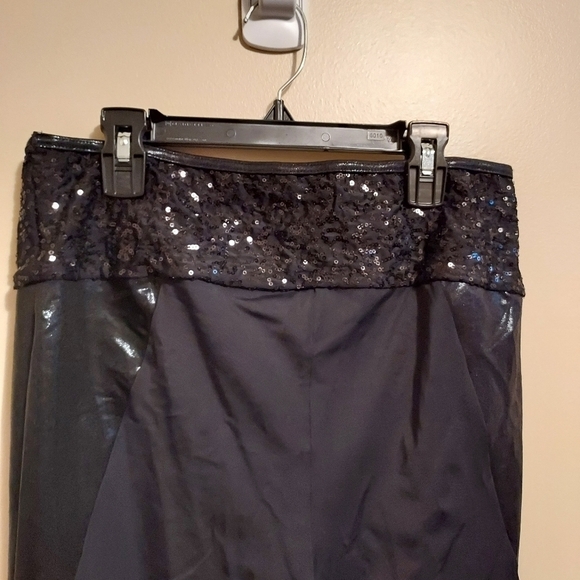 Balera 2 pc dancewear LA (12-14) black shiny set rn#64830 85%nylon 15%spandex - Picture 7 of 13